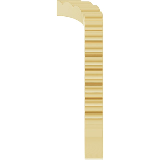 14K Band for Marquise Eng