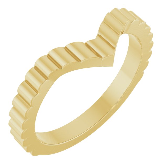 14K Band for Marquise Eng