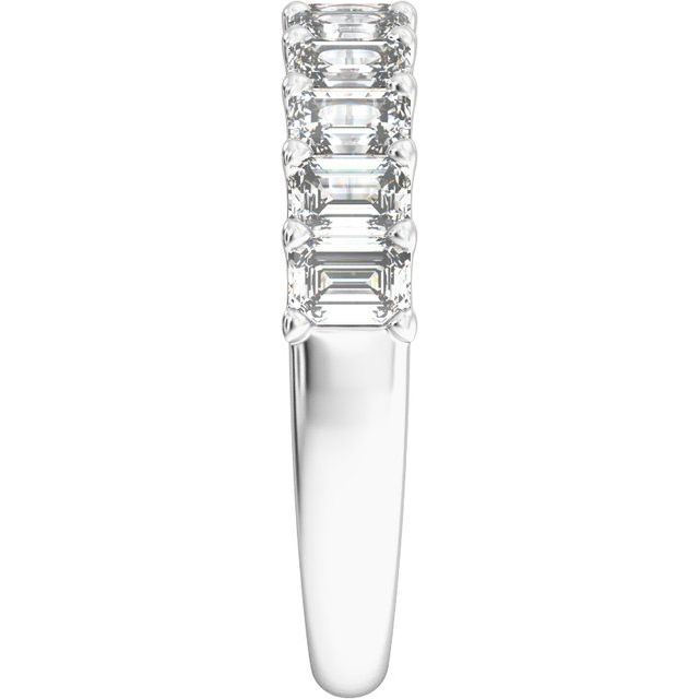 14K White 2 1/5 CTW Lab-Grown Diamond Band