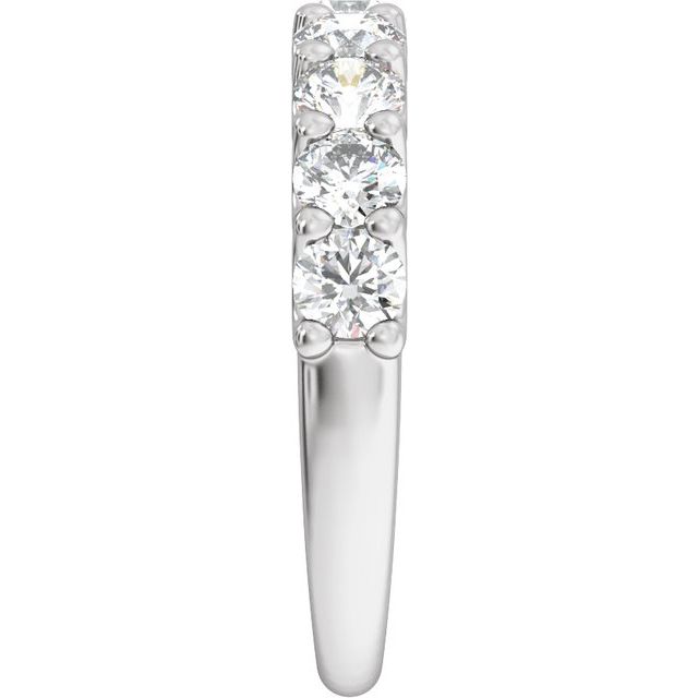 14K White 1 7/8 CTW Lab-Grown Diamond Band