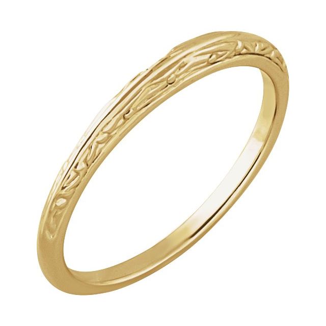 14K Yellow Band
