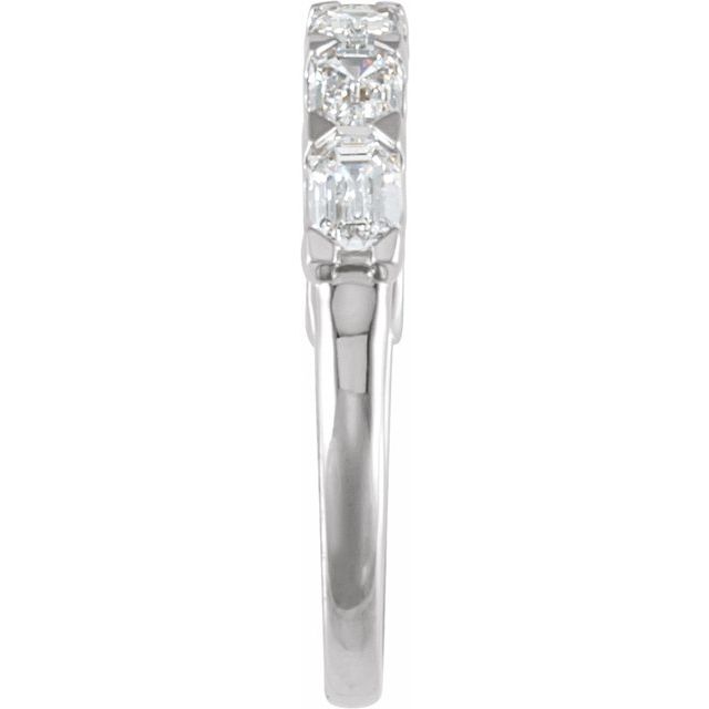 14K Yellow 1 3/8 CTW Lab-Grown Diamond Matching Band