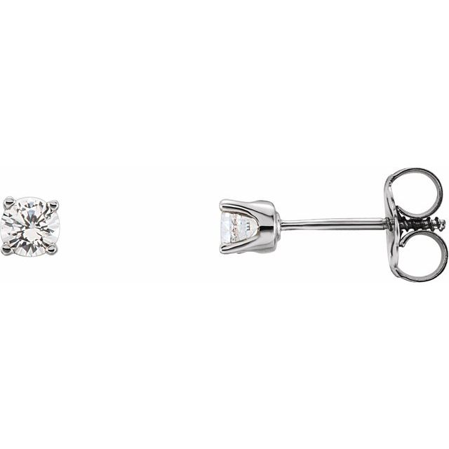 14K 1/5 CTW Natural Diamond Youth Earrings