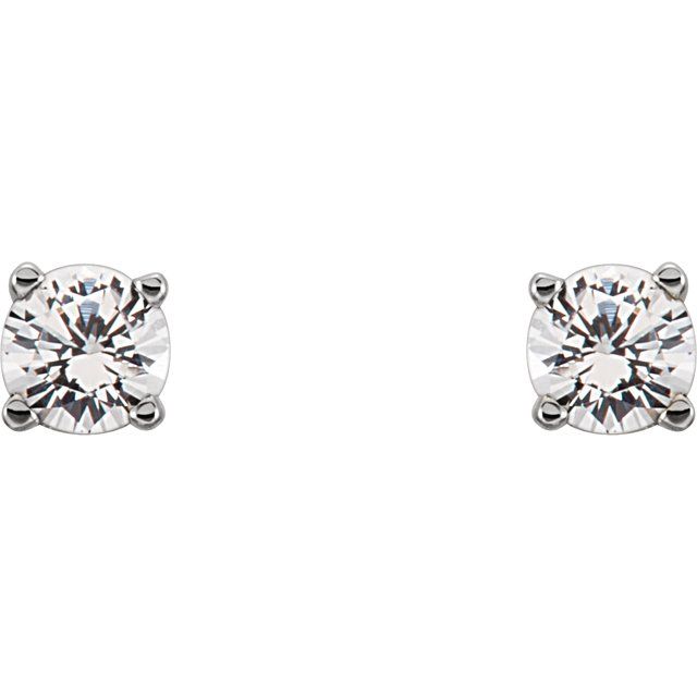 14K 1/5 CTW Natural Diamond Youth Earrings