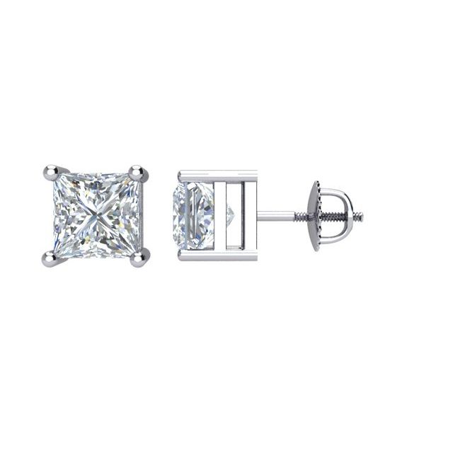 14K 1/2 CTW Natural Diamond Stud Earring