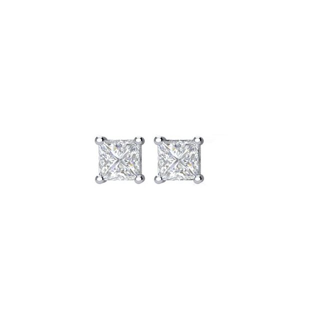 14K 1 1/2 CTW Natural Diamond Earrings