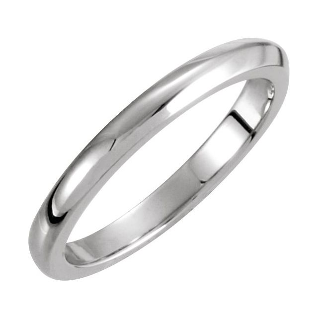 14K Solstice Solitaire® Tapered Knife Edge Matching Band 10