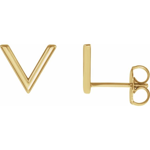 14K Geometric Earrings