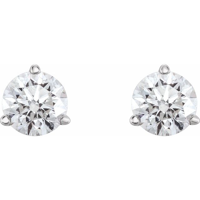 14K 1/3 CTW Natural Diamond Earrings