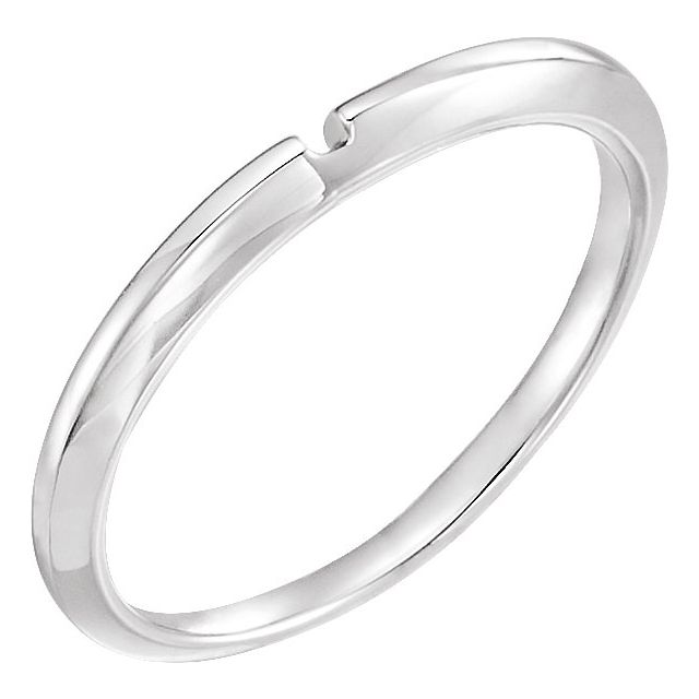 Platinum #5 Matching Band with One-Notch