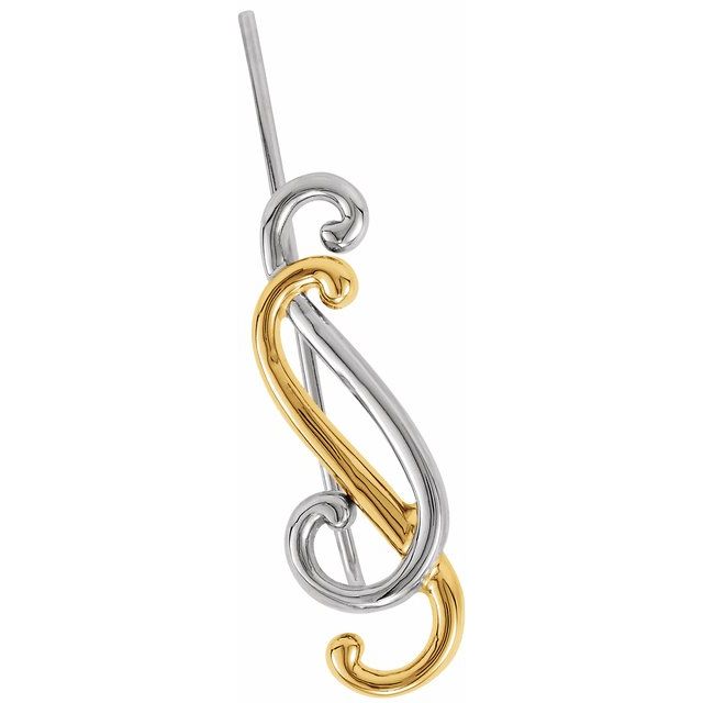 14K / Right Ear Climber