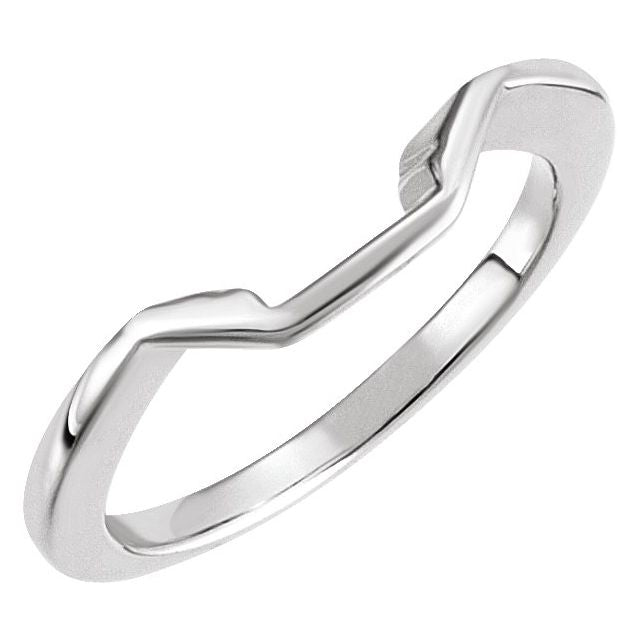 14K Band for Emerald Engagement Ring
