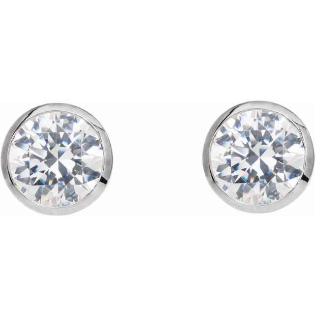 14K 2 CTW Lab-Grown Diamond Cocktail-Style Earrings