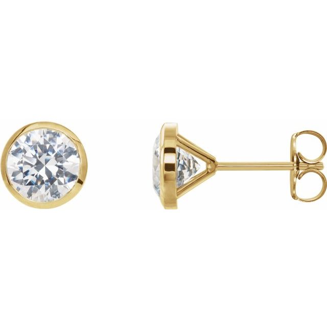 14K 2 CTW Lab-Grown Diamond Cocktail-Style Earrings