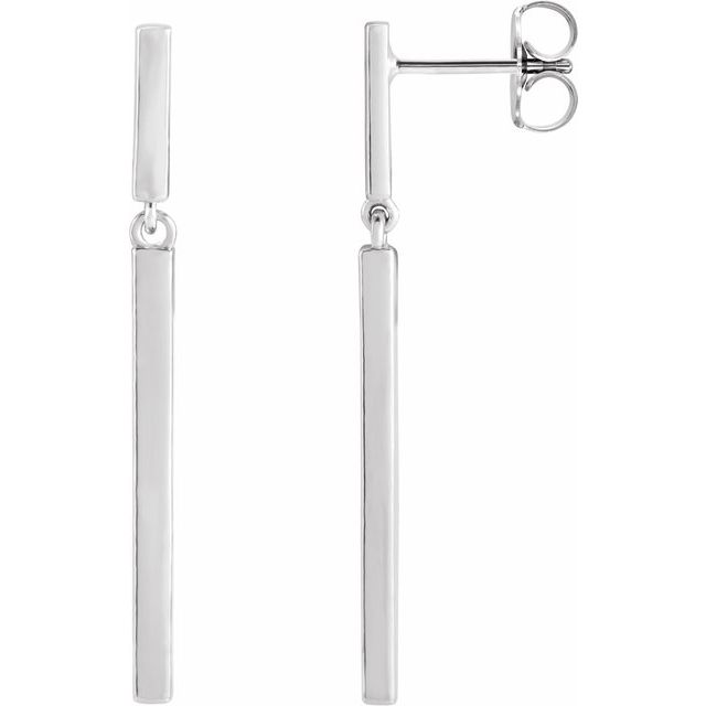 Articulated Bar Earrings