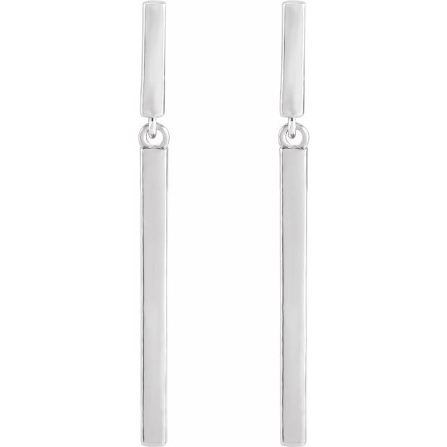 Articulated Bar Earrings