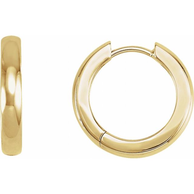 14K Hoop Earring