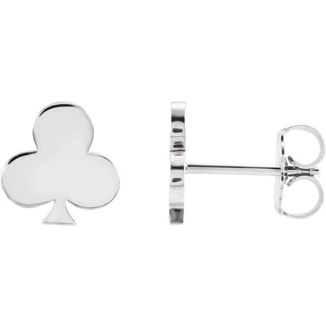 14K Club Earrings