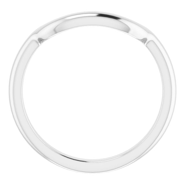 18K Band for Square Ring