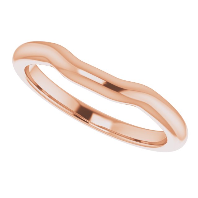 14K Band for Square Ring