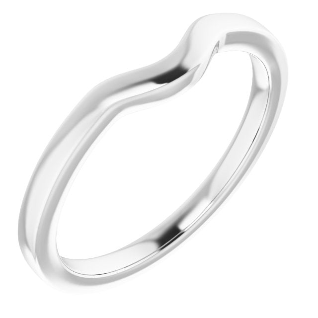 14K Matching Band for Round Ring