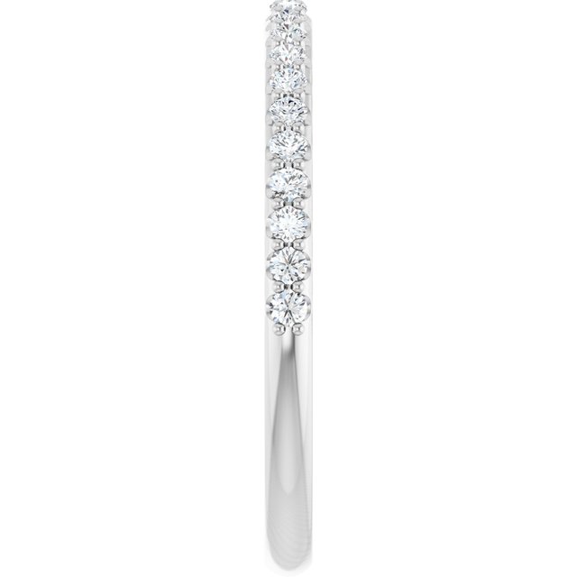 Platinum 1/4 CTW Lab-Grown Diamond Band