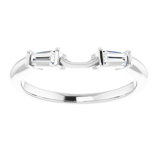 Platinum 1/5 CTW Natural Diamond Band