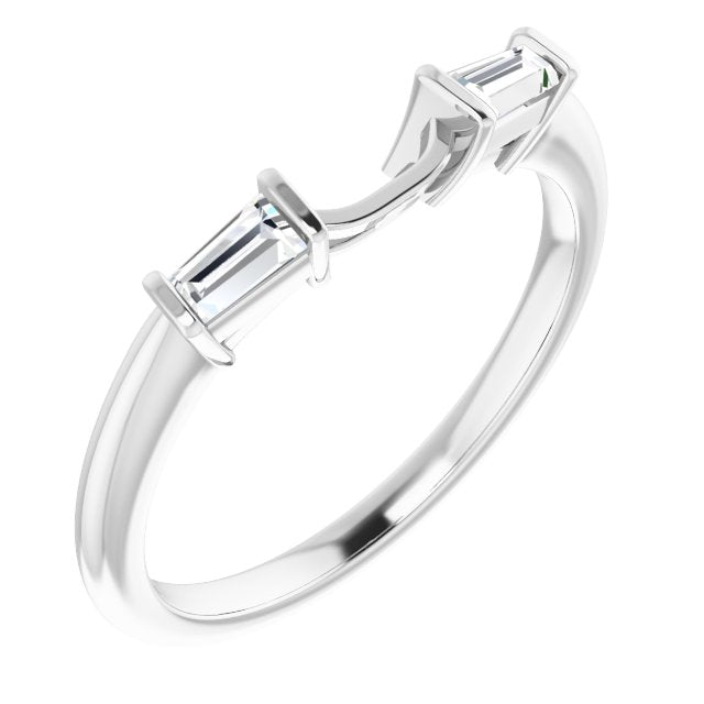 Platinum 1/5 CTW Natural Diamond Band