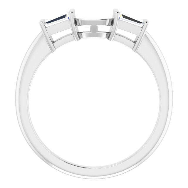Platinum 1/5 CTW Natural Diamond Band