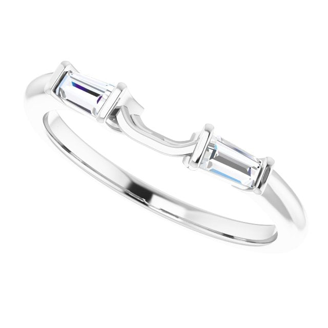 Platinum 1/5 CTW Natural Diamond Band