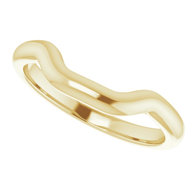 18K Band for Emerald Ring