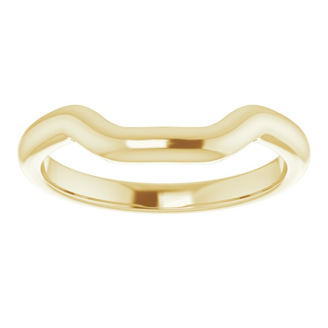 18K Band for Emerald Ring