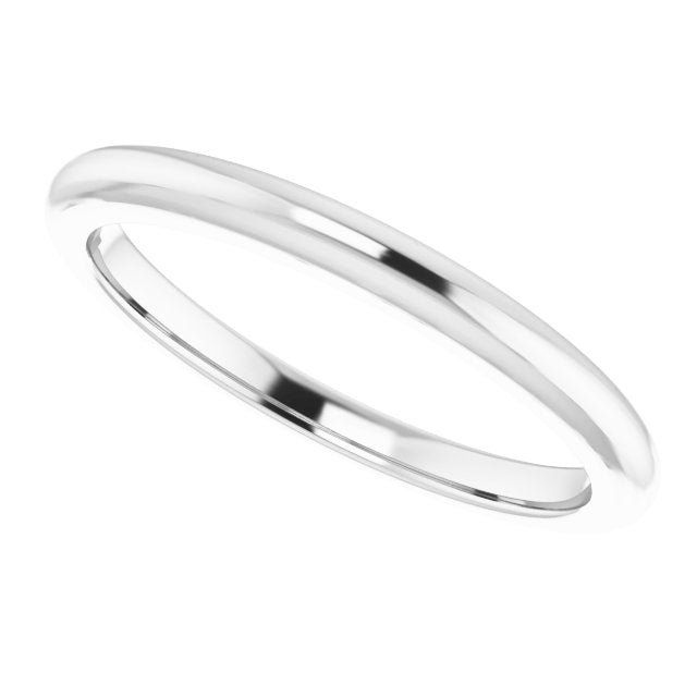 14K X1 Band for Cushion Ring