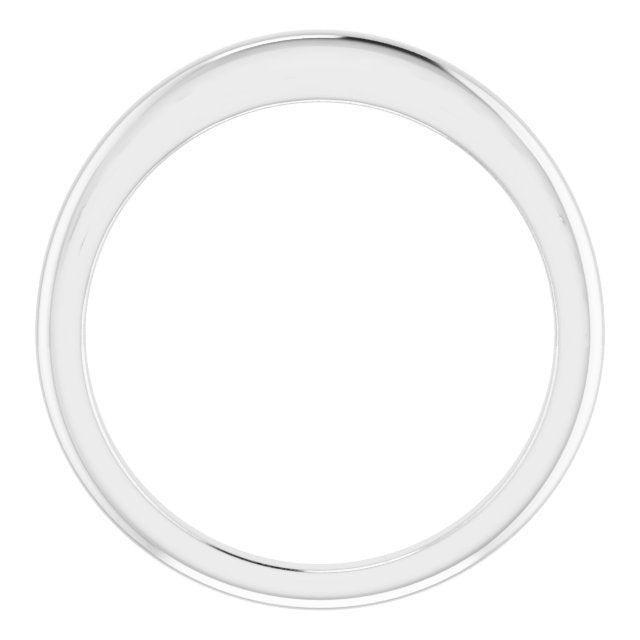 14K X1 Band for Cushion Ring