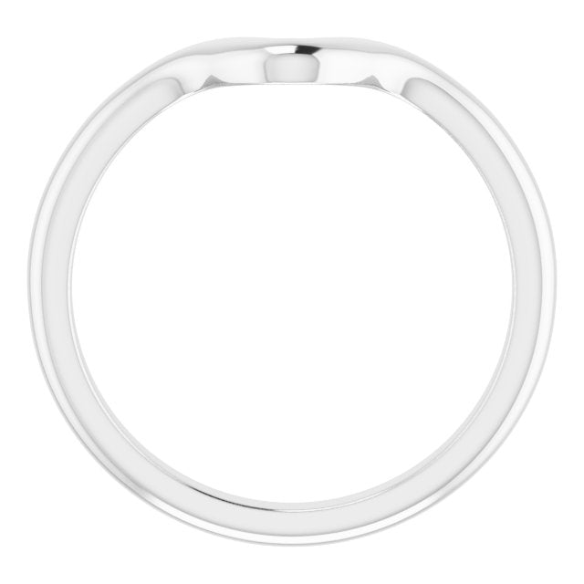 14K Band for Pear Ring