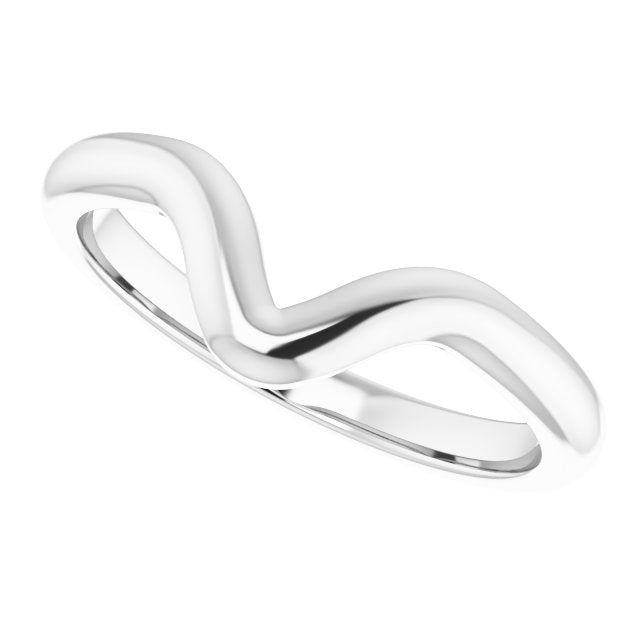 14K Band for Pear Ring