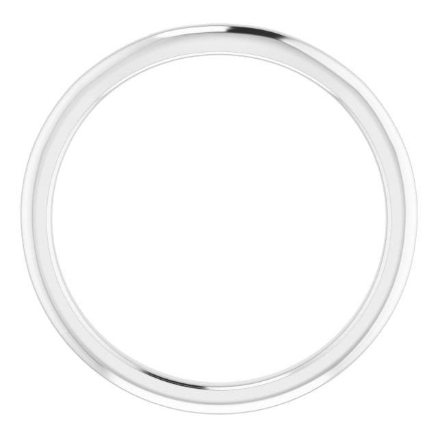 14K Band for Cushion Ring