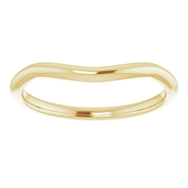 14K Band for Emerald Ring