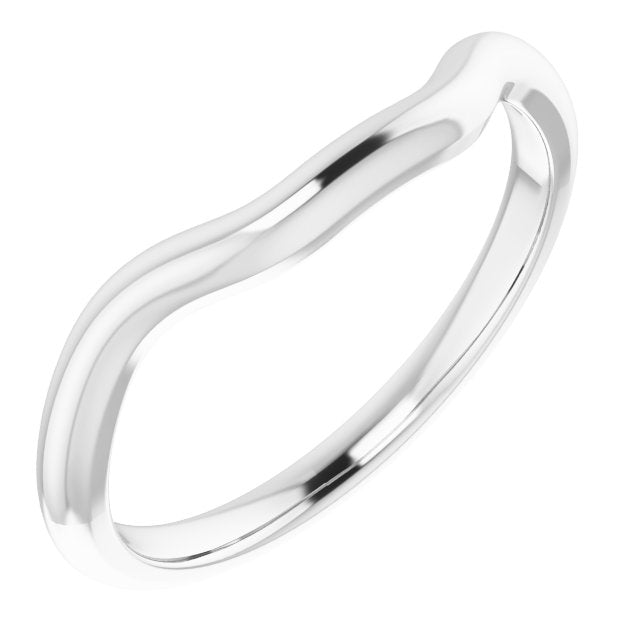 14K Band for Asscher Ring