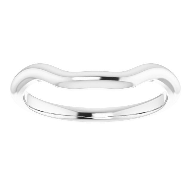 14K Band for Asscher Ring
