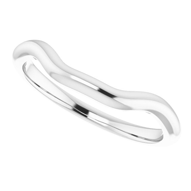 14K Band for Asscher Ring