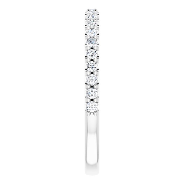 Platinum 1/3 CTW Lab-Grown Diamond Matching Band