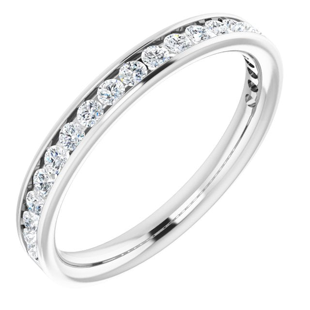 14K for Round Natural Diamond Ring