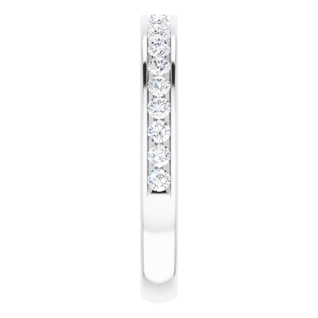 14K for Round Natural Diamond Ring
