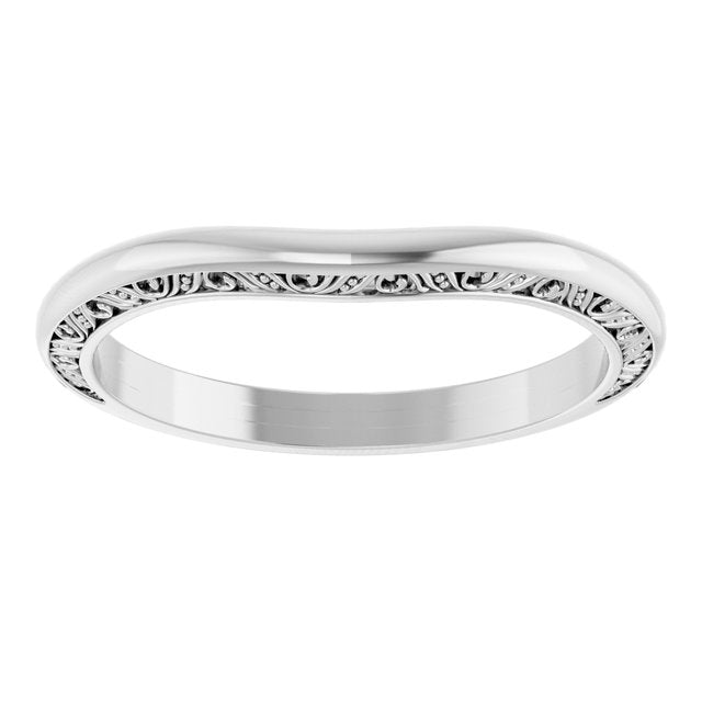 Matching Band Matching Sculptural Band