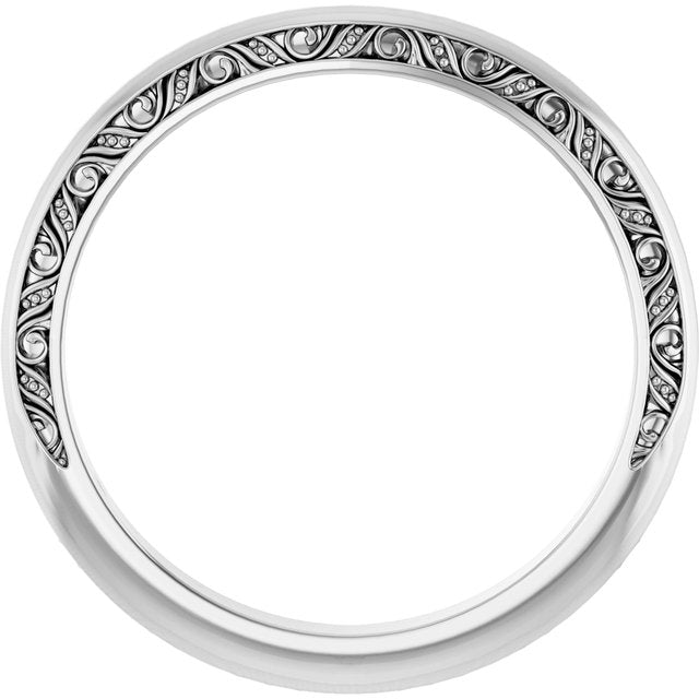 Matching Band Matching Sculptural Band