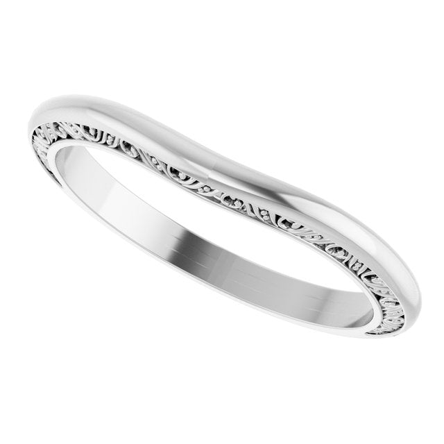 Matching Band Matching Sculptural Band