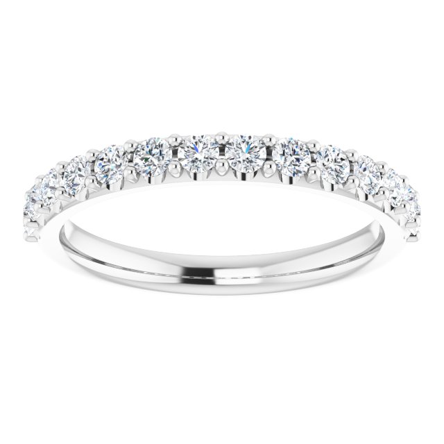 Platinum 1/2 CTW Lab-Grown Diamond Band