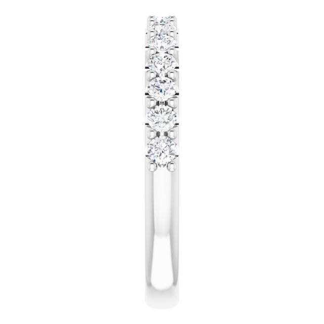 Platinum 1/2 CTW Lab-Grown Diamond Band