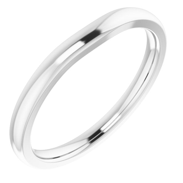 14K Matching Band for Square Ring
